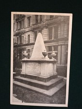Monument to Alexander Hamilton at Trinity Church NYC - Postcard by Wurts Bros