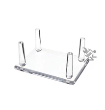 3.4" Four-Peg Display Stands Holder for Hunting Decoys Minerals Fossils 12 Pack