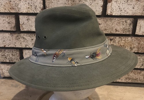 Bass Pro Shops Fishing Theme FEDORA HAT 