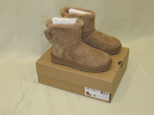 UGG Naveah Mini Bow Chestnut Color 