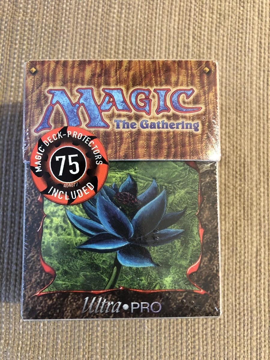 MTG デッキボックス クラシック ブラックロータス Black Lotus Amazon | MTG大型デッキボックス ブラックロータス | トレカ 通販
