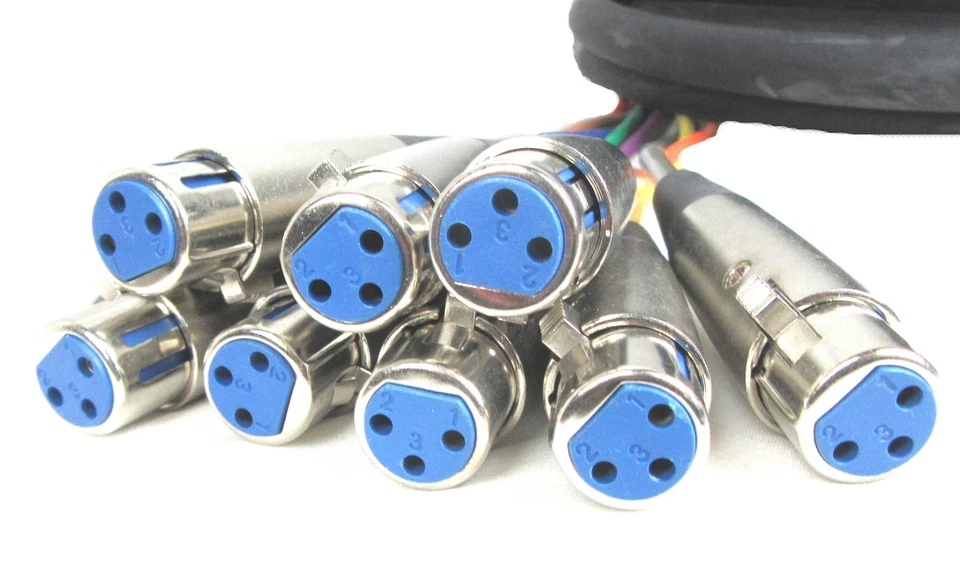 Cable Up SB105  XLRF- XLRM x 8, 16ft (5M) - New Old Stock, Free Shipping - Image 4 of 4