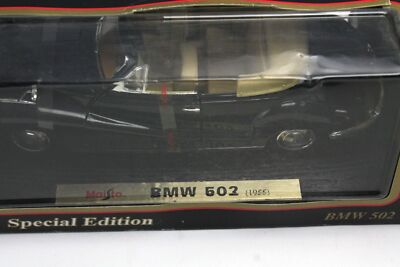 Maisto Specials Edition BMW 502 1955 1:18 Diecast Black | eBay