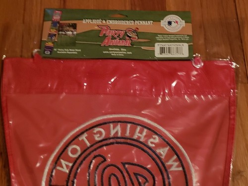 Washington Nationals Embroidered Yard Wall Pennant Flag ManCave MLB World Series - Picture 9 of 12