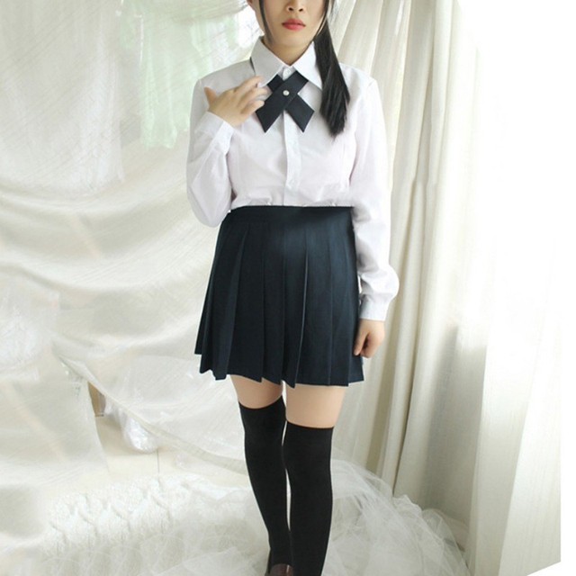 Adjustable Plain CrissCross Bow Tie Neck Tie School Uniform Cross Tie