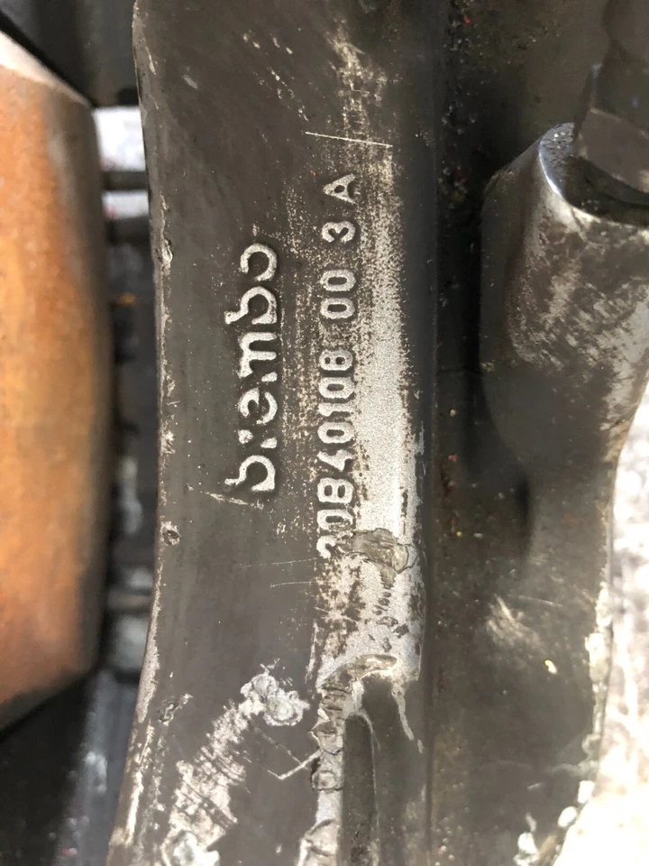 Juego de pinzas de freno delanteras Mercedes Benz S550 OEM 4 pistones Foto 4 de 4