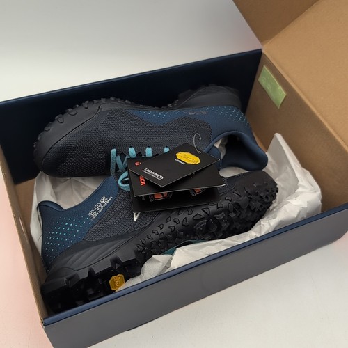 Tecnica Magma S Women's 6 Hiking Trail Running Shoes NEW Blue Vibram Megagrip - Picture 10 of 10