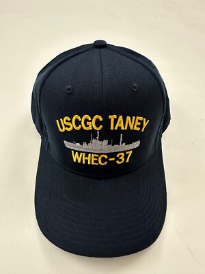 The Corps USCGC Taney WHEC-37 Logo Blue Baseball Cap One Size
