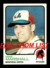 1973 Topps 249-526 EX/EX-MT Pick From List All PICTURED