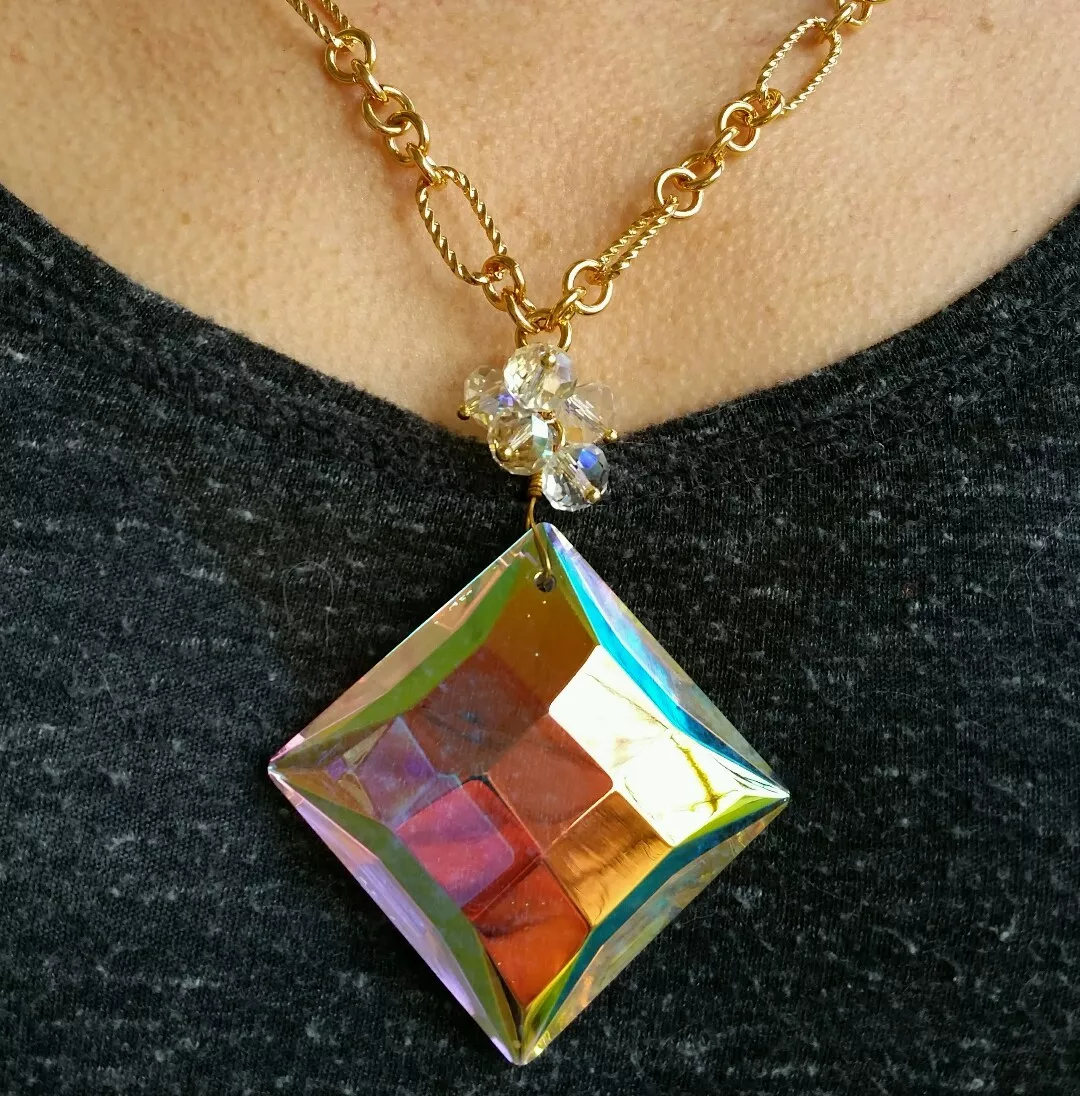 Kirks folly crystal best sale necklace