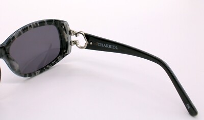 Charriol Designer Sunglasses in Black Leopard Frame & Grey  display picture 3