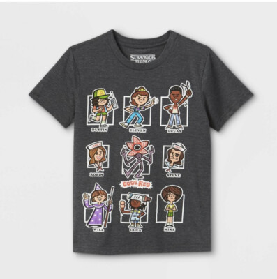 Stranger Things Boys Size XL Short Sleeve Graphic T-Shirt