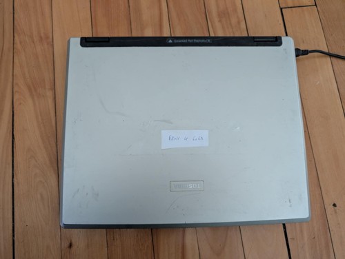 Vintage Toshiba Tecra A3X Intel Pentium 1.73GHz 2GB 60GB Windows XP Home Laptop4 - Picture 6 of 10