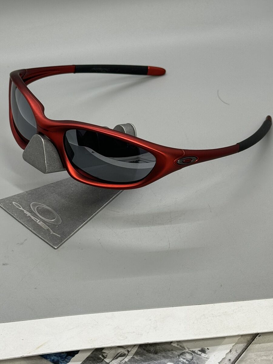 Brand New Vintage Oakley XX Twenty FMJ Red W/Black Iridium Brand New Vintage Oakley XX Twenty FMJ Red W/Black Iridium