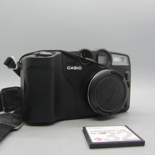Casio Digital Camera QV-3500EX 3.3MP Black Tested