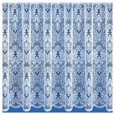 Nottingham lace net curtains white & Cream 11 different sizes. lovely design