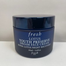 Brand New Fresh Lotus Youth Preserve Dream Face Night Cream 50ml 1.6 oz   NWOB