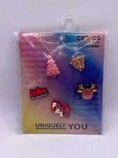 Uniquely You Crocs Jibbitz Winter Holiday Five Pack NWT