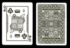 1 x playing card Theory11 High Victorian - Queen of Clubs ZT 39