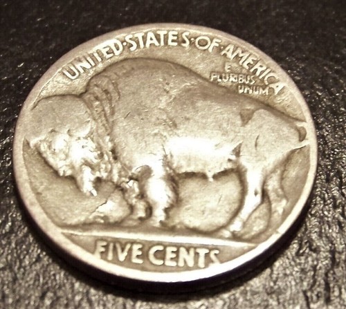1925 P Büffelnickel mit möglichem 5. Beinfehler