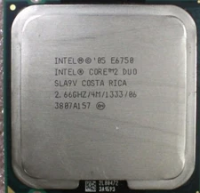 Intel Core 2 Duo E6750 SLA9V 2.66GHz 4MB 1333MHz Dual-Core CPU Desktop Processor