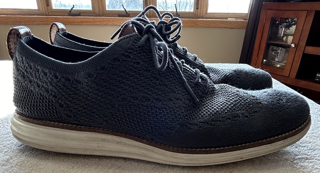 Cole Haan Original Grand Stitchlite Men Sz 10 M Wingtip  display picture 2