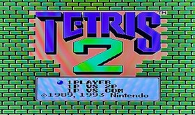 Tetris 2 (Nintendo | NES) Retro | Vintage Video Game - Tested