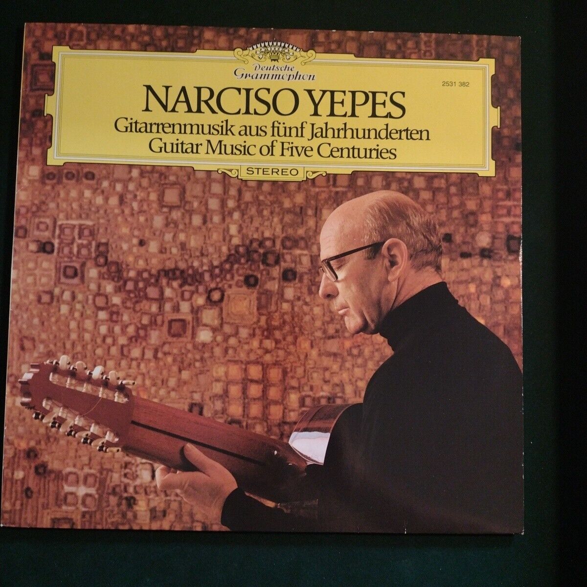 Narciso Yepes - Guitar Music Of Five Centuries (vinyl LP 1982) West Germany 