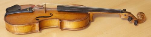 old vintage small violin geige viola cello fiddle label EDUARD SOUKUP Nr. 1574 - Picture 13 of 15