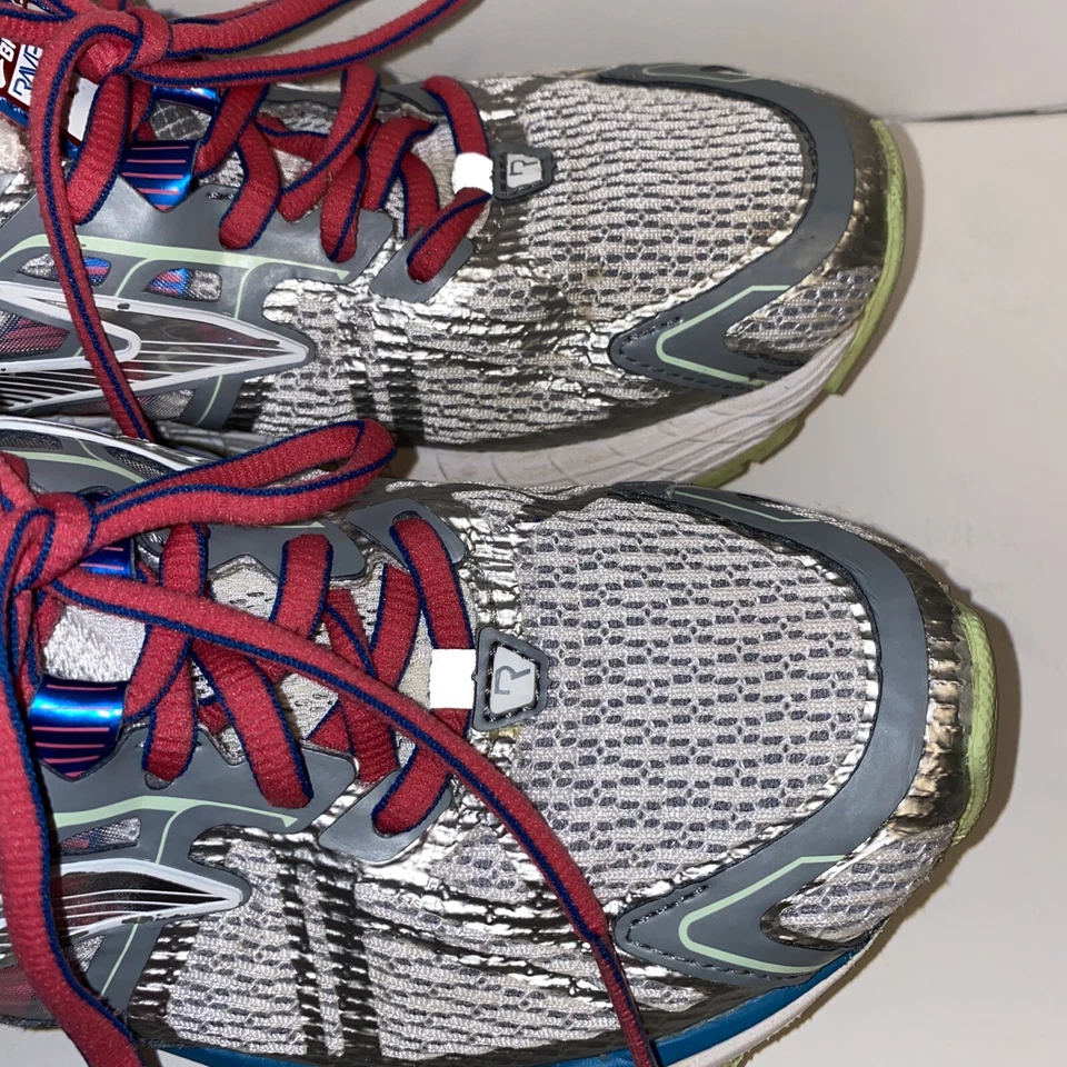 Zapatos para correr Brooks Ravenna 6 para mujer talla 6,5B gris EE. UU. 1201821B157 atléticos Foto 2 de 4