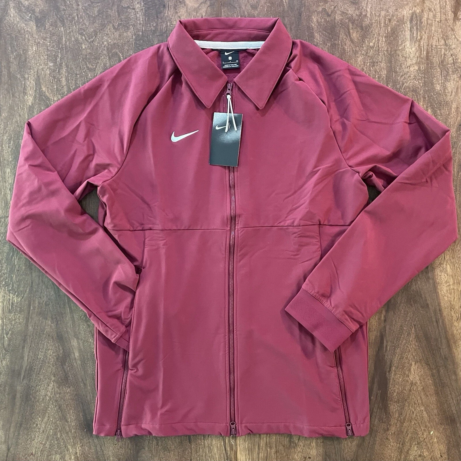 NEW Nike Therma Midweight Jacket - Men’s Small, Maroon