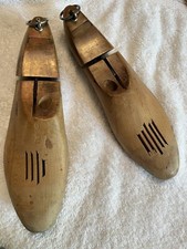 Vintage Wooden Vented Shoe Tree Mold Stretcher Forms