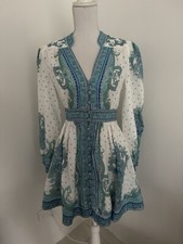 Zimmermann Bells Paisley Short Dress Size 1