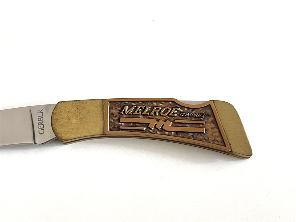 Cuchillo Plegable Gerber 6101 Sportsman I Melroe Company Conmemorativo EE. UU. 1990 Foto 3 de 4