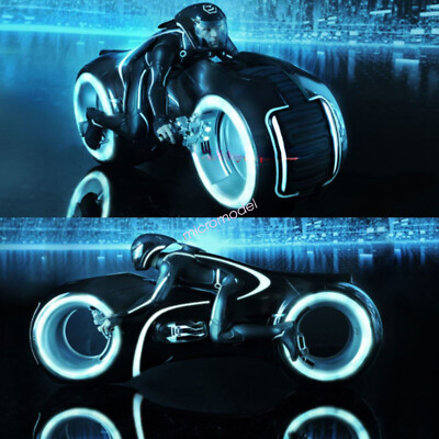 Hottoys MMS142 Tron Legacy Sam Flynn Motorcycle 1/6 Collectible