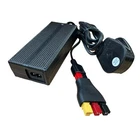 Lithium Golf Charger for Powakaddy Plug N Play FW3/5/7 Red/Yellow/Black Adapter