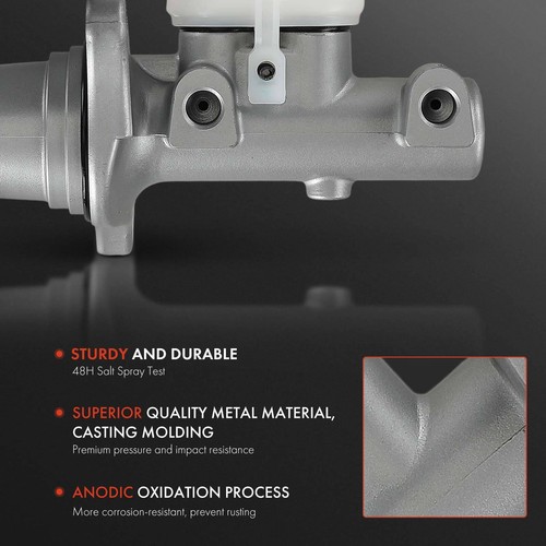 Brake Master Cylinder with Reservoir for Volkswagen Jetta 2011 2012 Beetle 06-10 - Picture 2 of 9