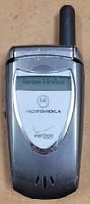 Motorola V60s - Silver and Gray  Verizon  Rare Cellular Flip Phone