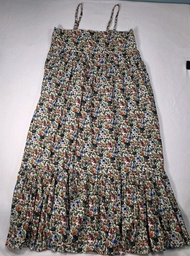 Natural Life Floral Nina Maxi Dress M Flowy and Boho Cottagecore Wild Flowers