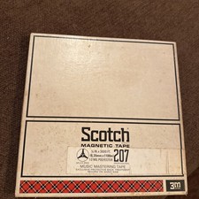 Scotch Japan 207 Mastering Reel Tape 10.5 Metal Reel