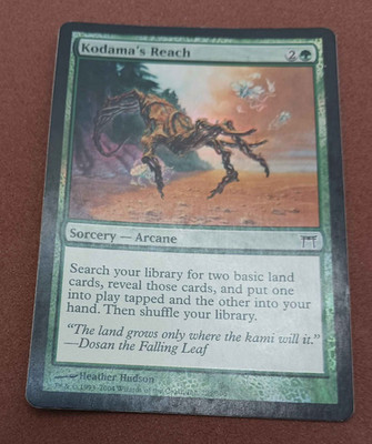 Kodama's Reach FOIL | Heavy Play | [Champions of Kamigawa] | Mtg Magic