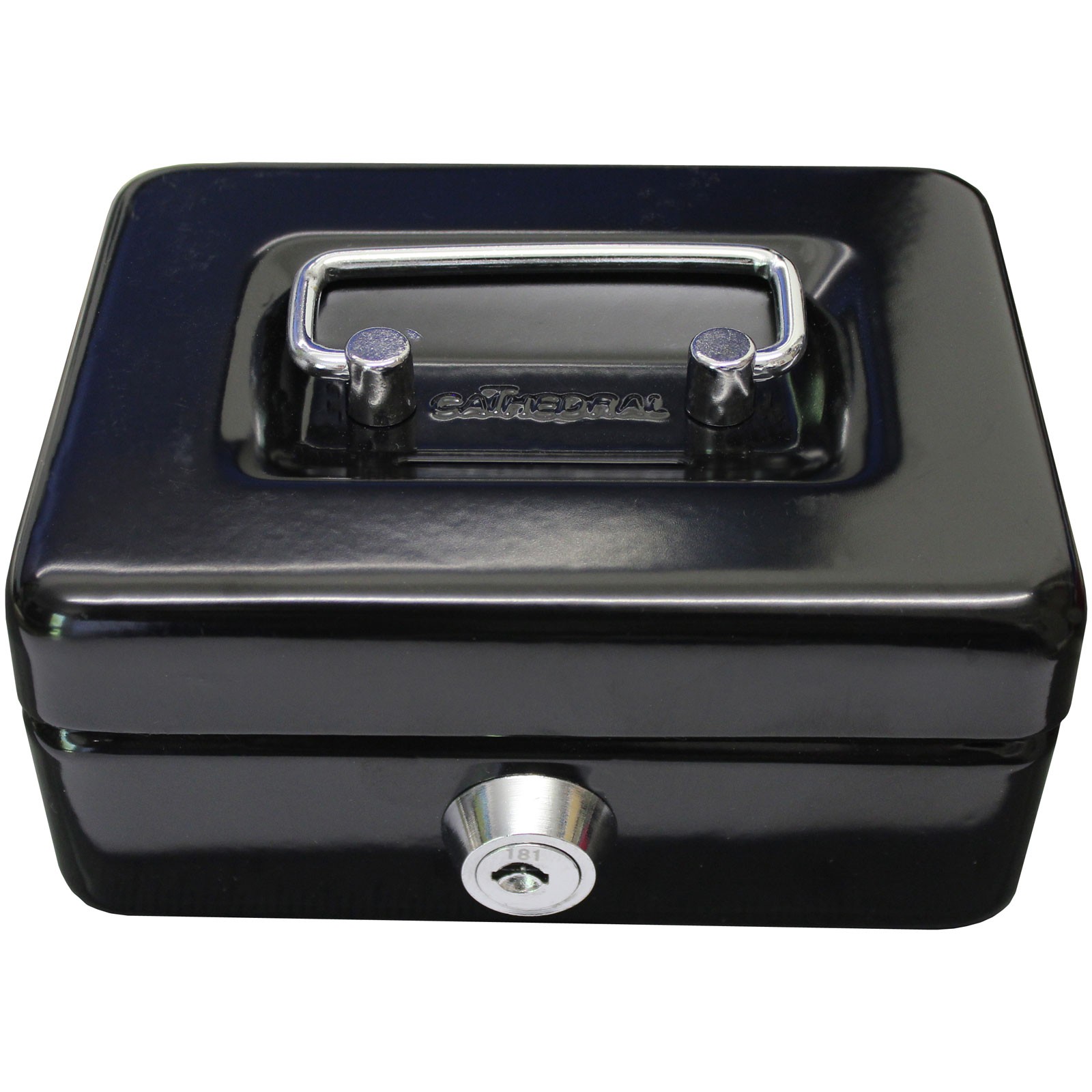 Cathedral Products Cash Box Black 4""