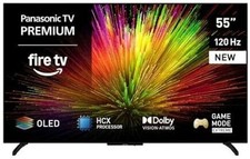 Panasonic - TV-55Z80BEZ Black OLED Smart TV 4K UHD Fernseher 55 Zoll