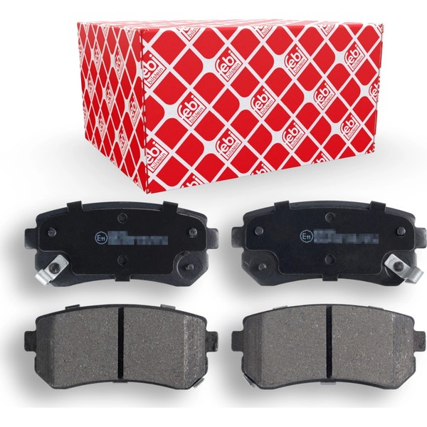 Febi Bilstein 116260 Bremsbelagsatz FüR Kia Hyundai Bremse BremsbeläGe-image