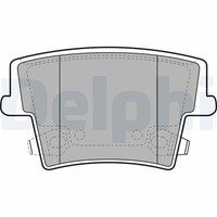 LP2035 Delphi Bremsbelagsatz, Scheibenbremse FüR Chrysler,Chrysler (Bbdc),Lancia