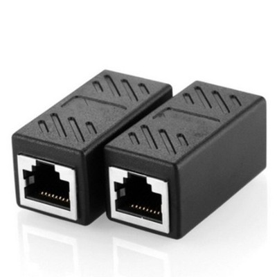 RJ45 Female To Female CAT6 Ethernet LAN Connector Adapter Coupler