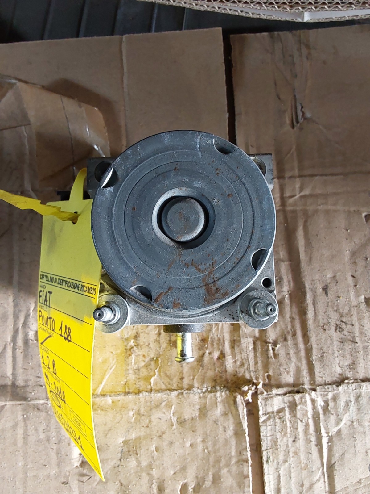 CENTRALINA MODULO UNITA POMPA POMPANTE ABS FIAT PUNTO 1.3MJT DIESEL 99-11