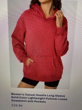 Women's Cropped Hoodie, Fabric is heavy cozy. Feels great on is warm