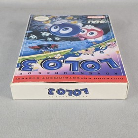 Adventures of Lolo 3 NES Nintendo 1991 CIB Box Manual Authentic Original