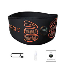 Abdominal Muscle Toner EMS Muscle Stimulator Electric Toning Belt Waist Trainer